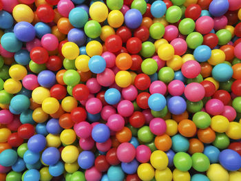 Full frame shot of multi colored candies