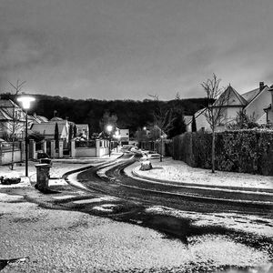 Railroad tracks against sky