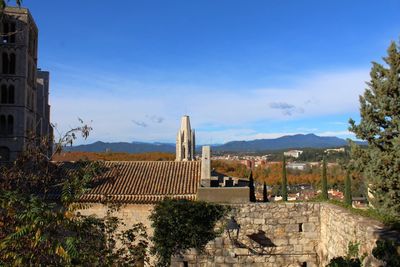 View of historic building against sky