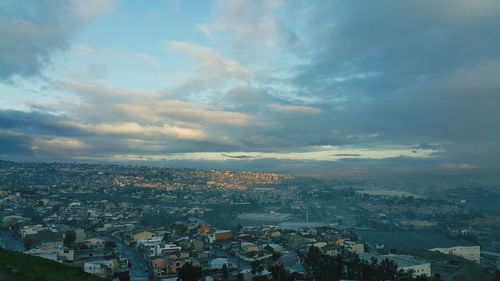 Aerial view of cityscape