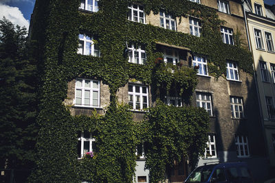 Close-up of residential building