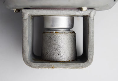 Close-up of machine part