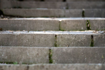 Full frame shot of steps