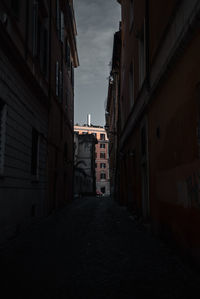 Street amidst buildings in city