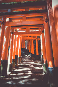 Corridor of building