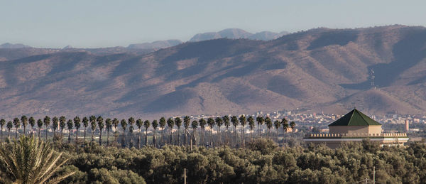 Panoramic view of landscape against sky