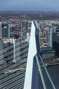 Modern buildings in city against sky