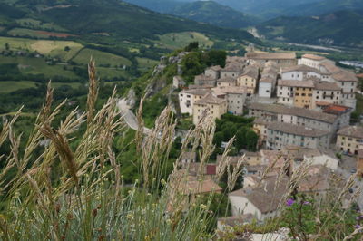 Panoramic shot of townscape