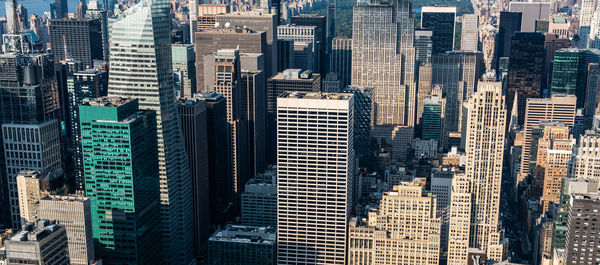 Aerial view of cityscape