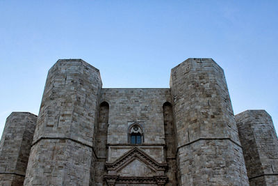 View of historical building against clear sky