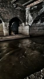 Built structure in water