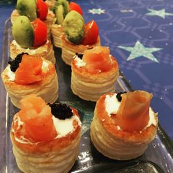 Close-up of served food