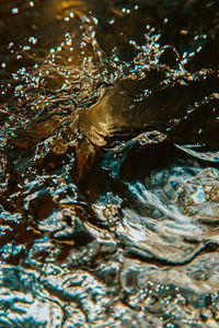 Full frame shot of rippled water