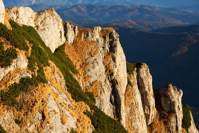 Scenic view of mountains