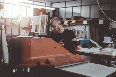 Man working in office