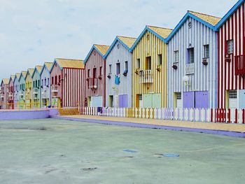 Built structure against blue sky