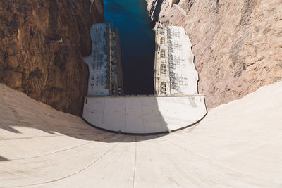 Panoramic view of rock