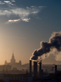 Cityscape against sky