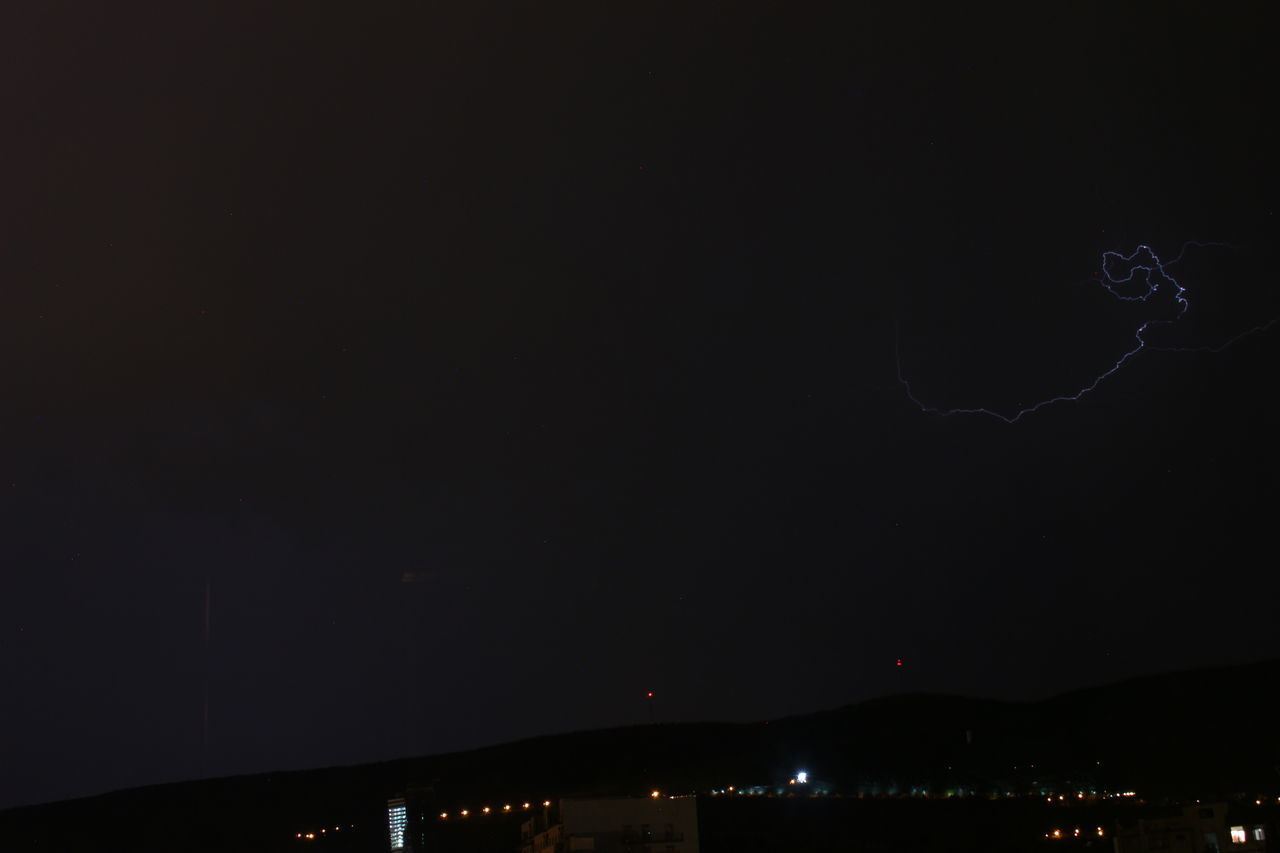 LIGHTNING IN SKY