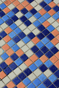 Full frame shot of tiled floor