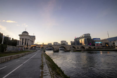 View of city at waterfront