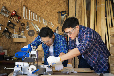 Men working