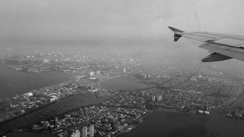 Aerial view of cityscape