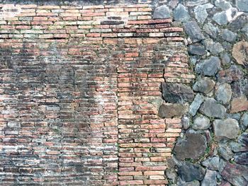 Full frame shot of brick wall