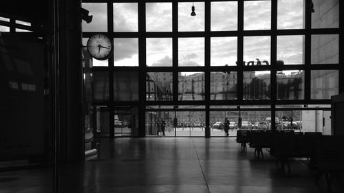 Interior of railway station