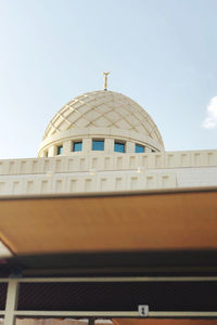 Low angle view of building against sky