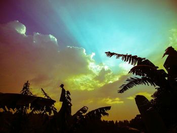 View of sky at sunset