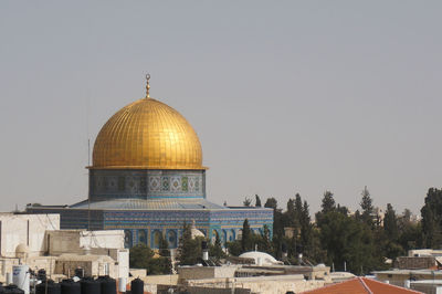 View of building against clear sky