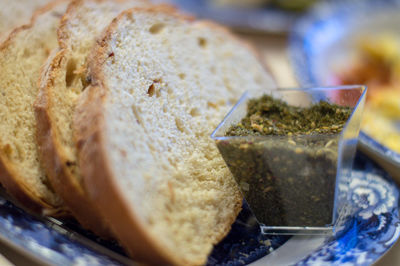 Close-up of bread