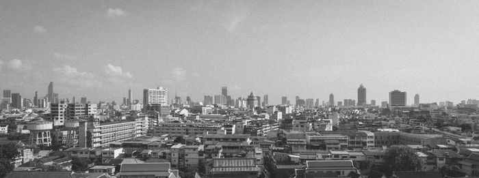 Cityscape against sky