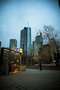 City buildings against sky