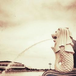 View of built structure against sky