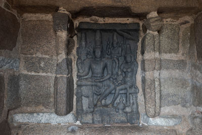 View of buddha statue