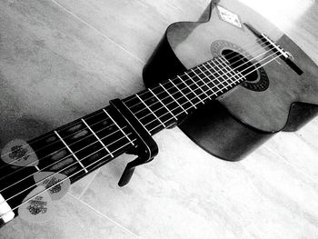 Close-up of guitar