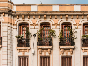 Exterior of historic building