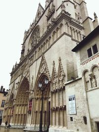 Low angle view of historical building