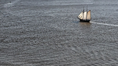 Boat in sea