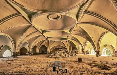 Panoramic view of mosque against sky
