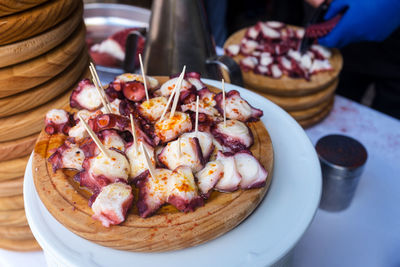 Close-up of food in plate