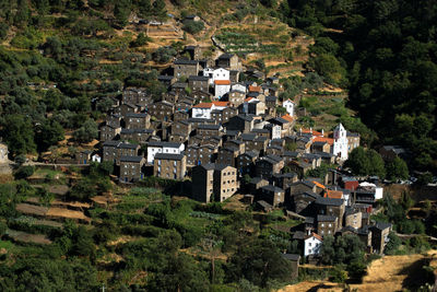 Houses in a valley