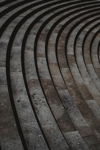 Full frame shot of running track