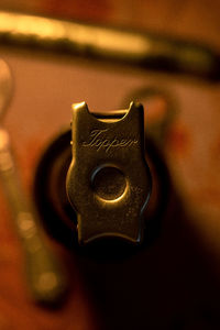 Close-up of rusty metal