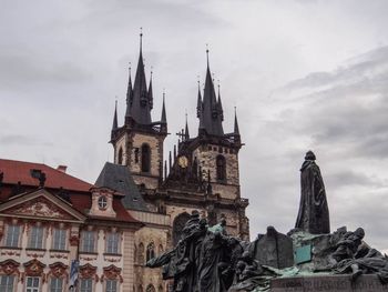 Low angle view of church