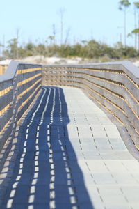 Close-up of fence