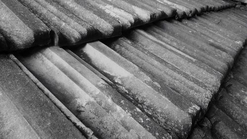 Full frame shot of roof tiles