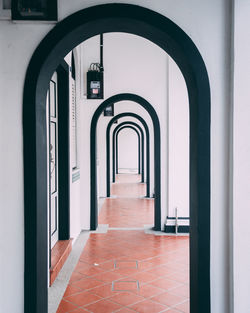 Corridor of building